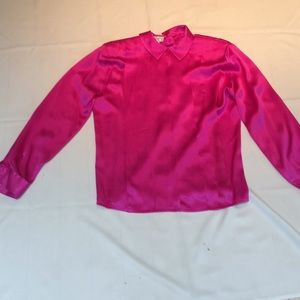 Christian Dior pink blouse